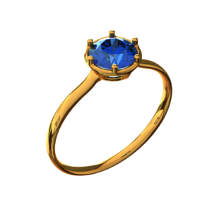 gold ring with eye, decoration, ring